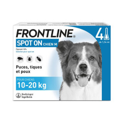 Frontline Spot-on perro 10-20kg 3 pipetas