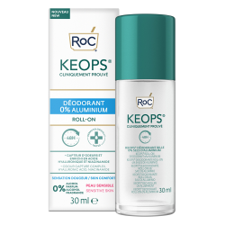 Roc Keops Desodorante 0% Aluminio pack de 2 x 30ml