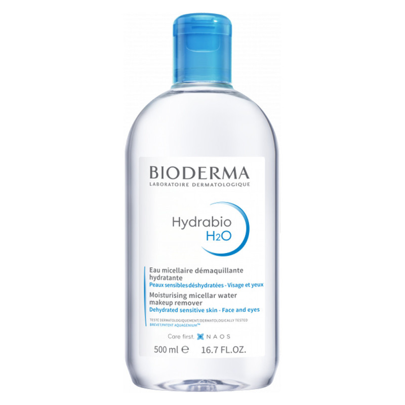 Bioderma Hydrabio H2O Agua Micelar Limpiadora 500ml