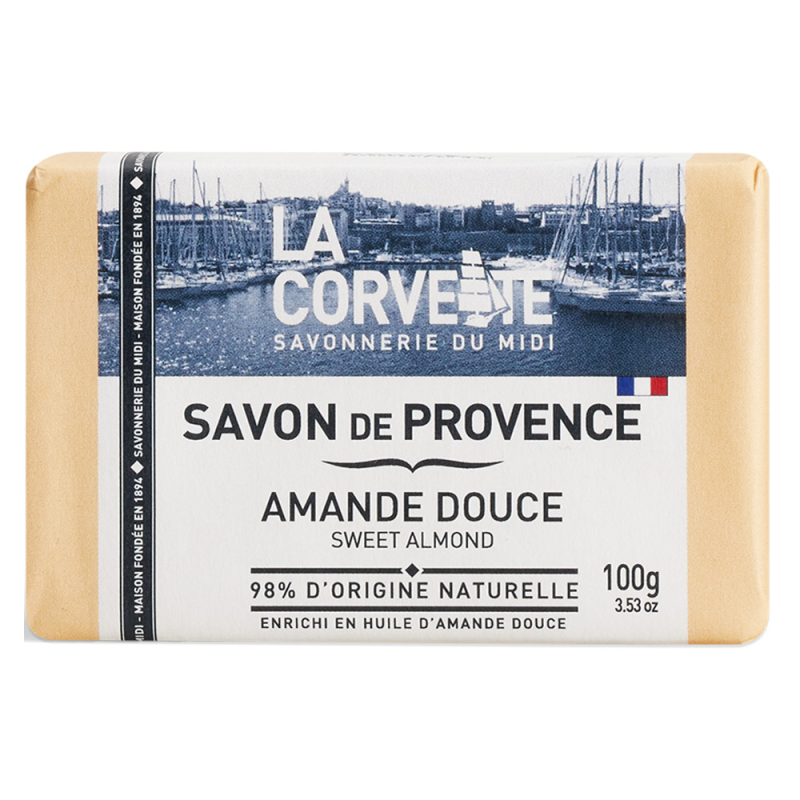 Jabón La Corvette Provence Almendra Dulce 100gr
