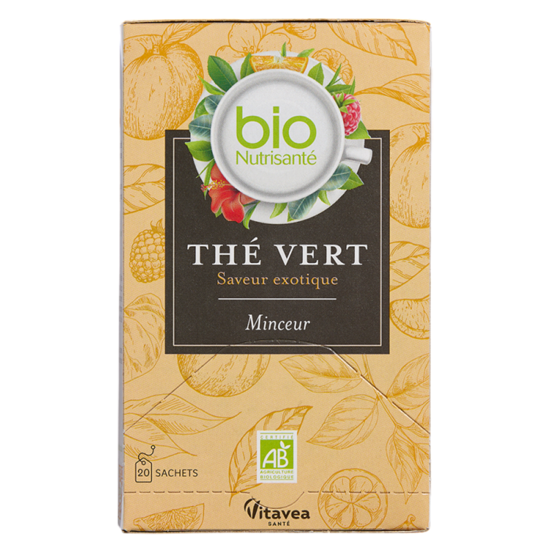 Vitavea BioNutrisanté Té Verde Adelgazante Sabor Exótico 20 bolsitas de té