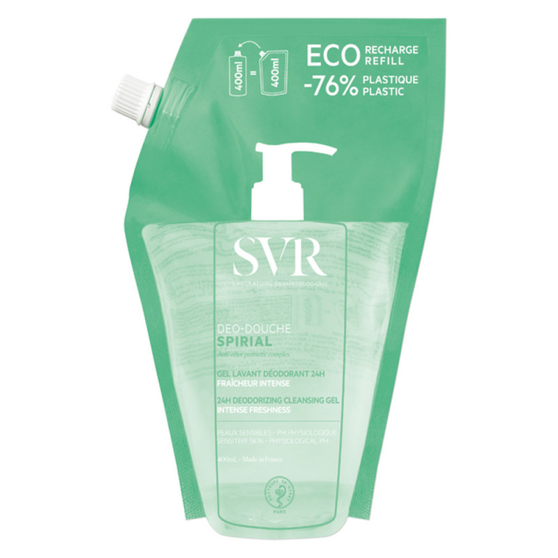 SVR Gel limpiador Spirial Deo-Douche Eco-refill 400ml SVR Gel limpiador Spirial Deo-Douche Eco-refill 400ml