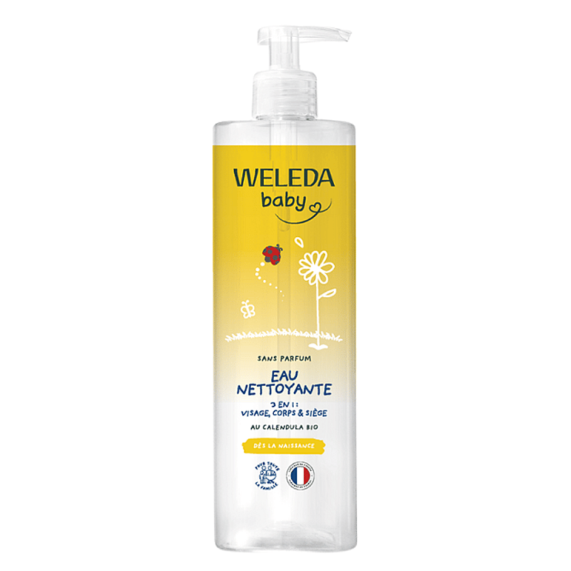 Weleda Bebé Agua Limpiadora de Caléndula Ecológica sin perfume 400ml
