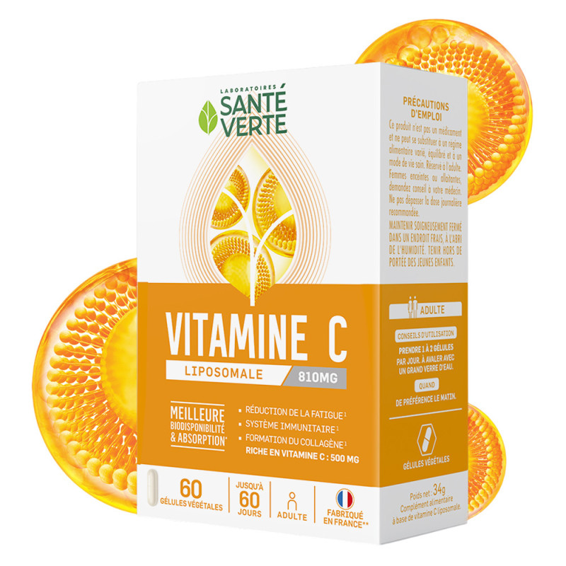 Santé Verte Vitamina C Liposomal 810 mg 60 cápsulas