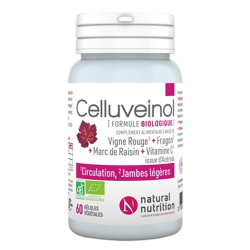 Natural Nutrition Celluveinol bio 60 cápsulas vegetales