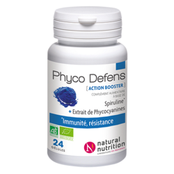 Natural Nutrition Phyco Defens bio 24 cápsulas