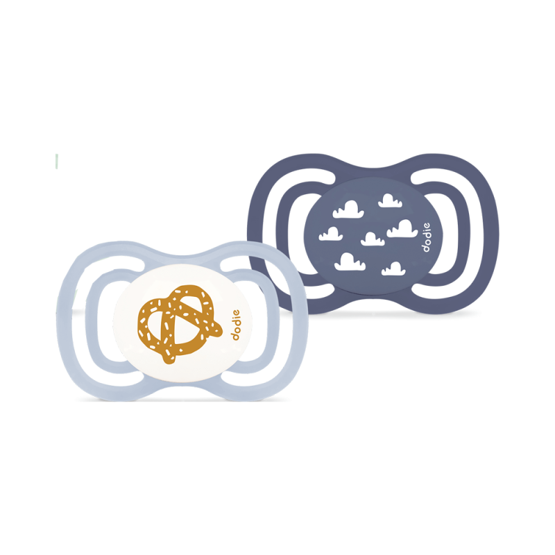 Dodie Extra set de 2 chupetes anatómicos +6 meses