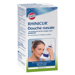 Rhinicur Ducha nasal + Enjuague nasal sal 4 sobres