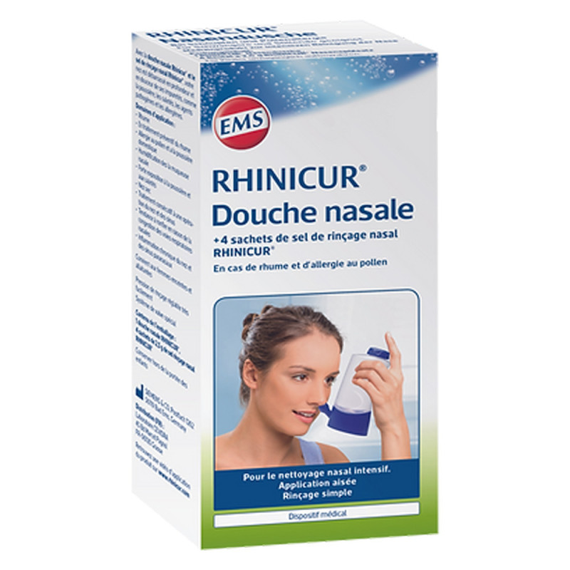 Rhinicur Ducha nasal + Enjuague nasal sal 4 sobres Rhinicur Ducha nasal + Enjuague nasal sal 4 sobres