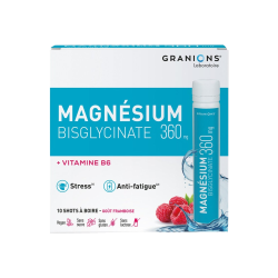 Bisglicinato de Magnesio Granions 360mg 10 tomas para beber