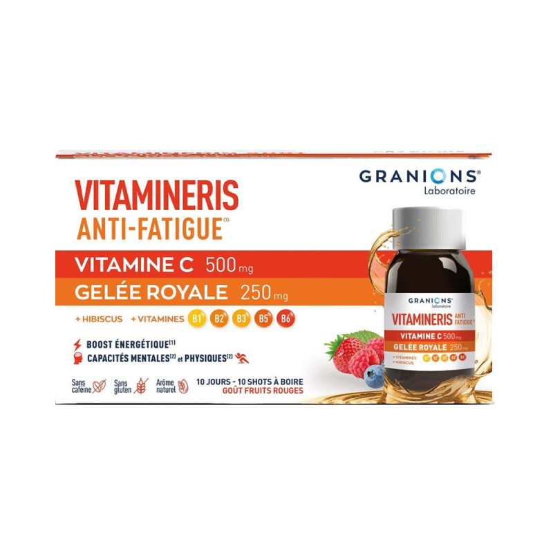 Granions Vitamineris Antifatiga 10 chupitos para beber
