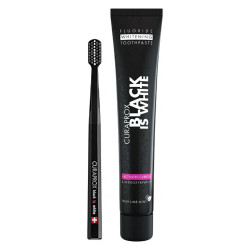 Curaprox Black is White Pasta dentífrica 90ml con cepillo de dientes