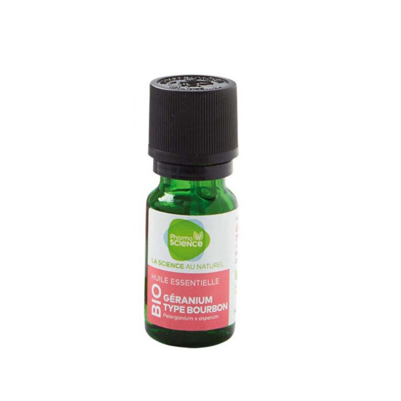 Pharmascience aceite esencial de geranio bourbon bio 5ml Pharmascience aceite esencial de geranio bourbon bio 5ml
