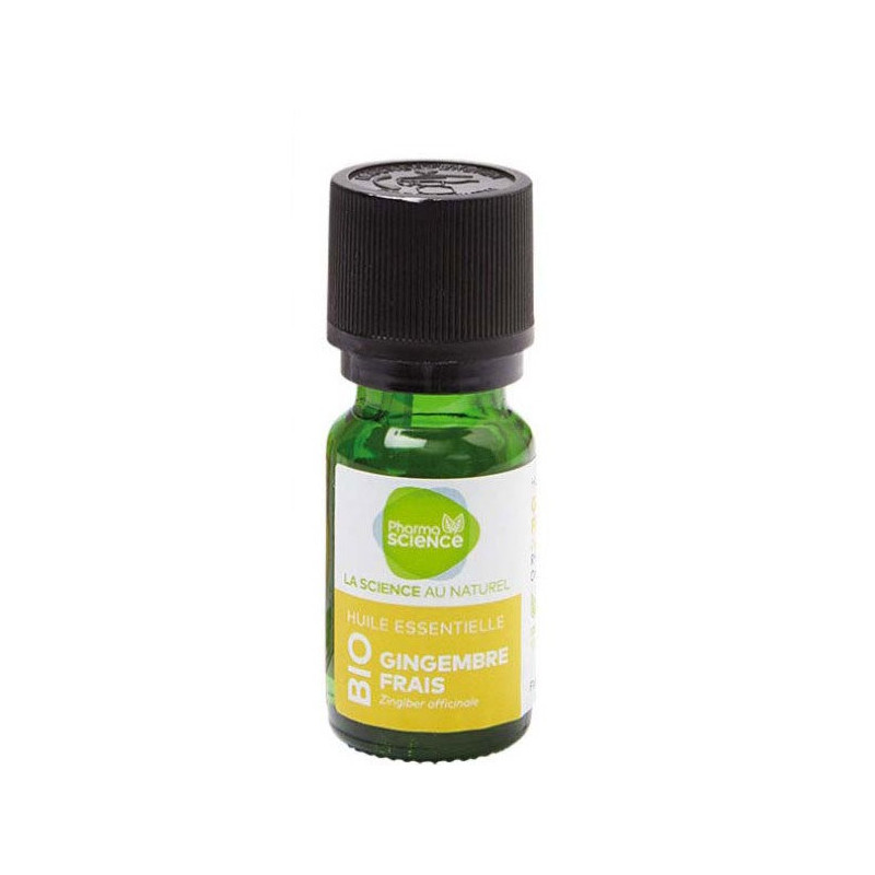 Pharmascience aceite esencial de jengibre fresco bio 5ml