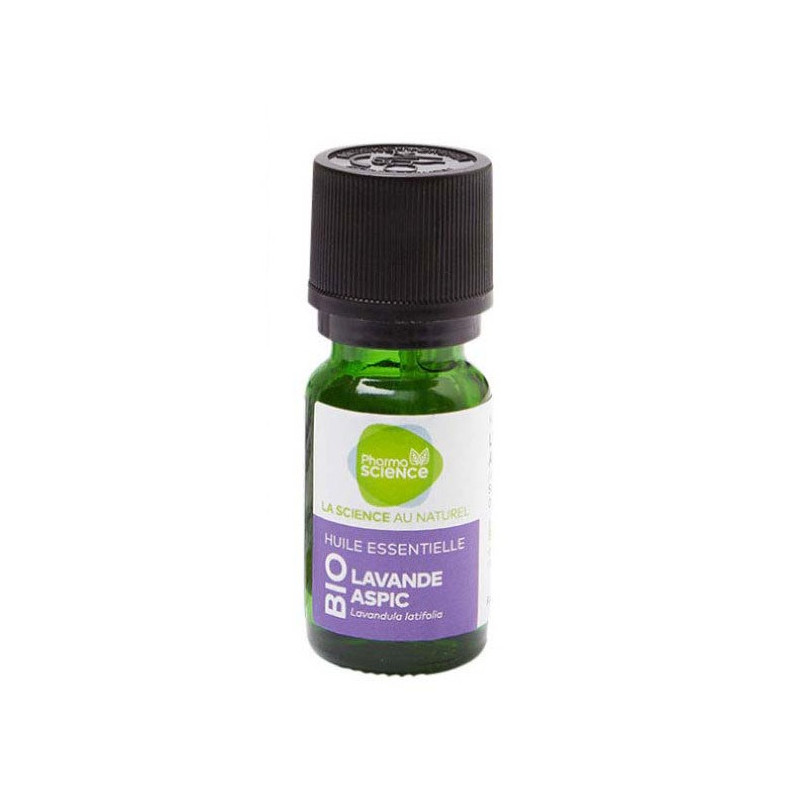 Pharmascience lavanda aspic aceite esencial bio 10ml Pharmascience lavanda aspic aceite esencial bio 10ml