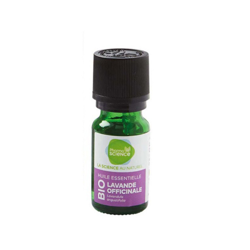 Pharmascience aceite esencial de lavanda officinalis bio 10ml Pharmascience aceite esencial de lavanda officinalis bio 10ml