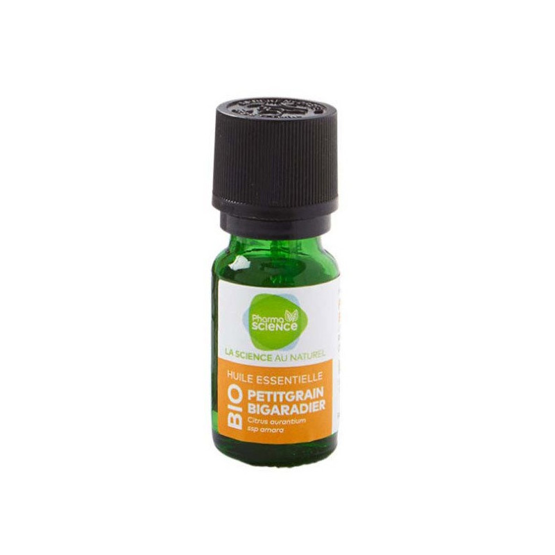 Pharmascience petitgrain bigaradier bio aceite esencial 10ml Pharmascience petitgrain bigaradier bio aceite esencial 10ml