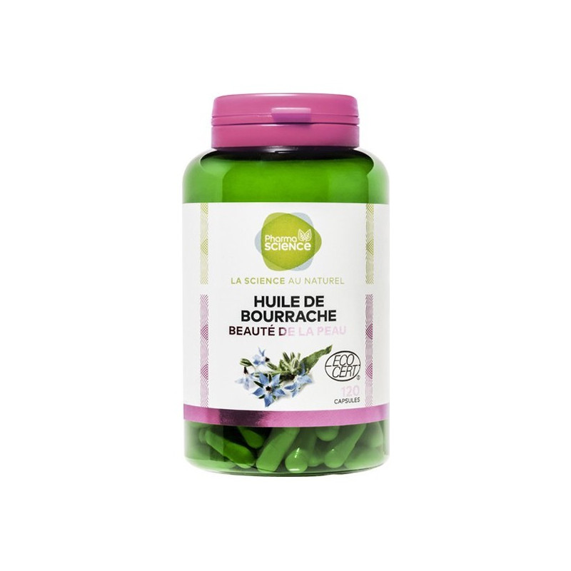 Pharmascience aceite de borraja 120 cápsulas Pharmascience aceite de borraja 120 cápsulas