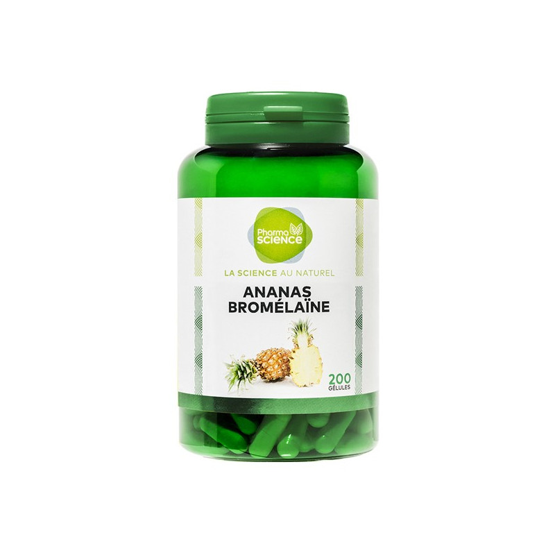 Pharmascience bromelina de piña 200 cápsulas Pharmascience bromelina de piña 200 cápsulas