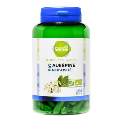Pharmascience espino blanco orgánico nerviosismo 200 cápsulas