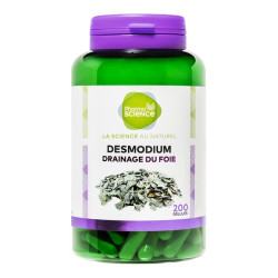 Pharmascience desmodium drenaje hepático 200 cápsulas