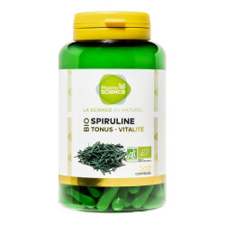 Pharmascience espirulina bio tonus-vitalidad 200 comprimidos