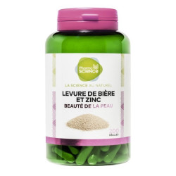 Pharmascience levadura de cerveza & zinc 200 cápsulas