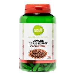 Pharmascience arroz de levadura roja colesterol 120 cápsulas