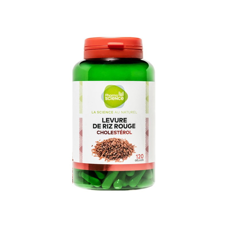Pharmascience arroz de levadura roja colesterol 120 cápsulas Pharmascience arroz de levadura roja colesterol 120 cápsulas