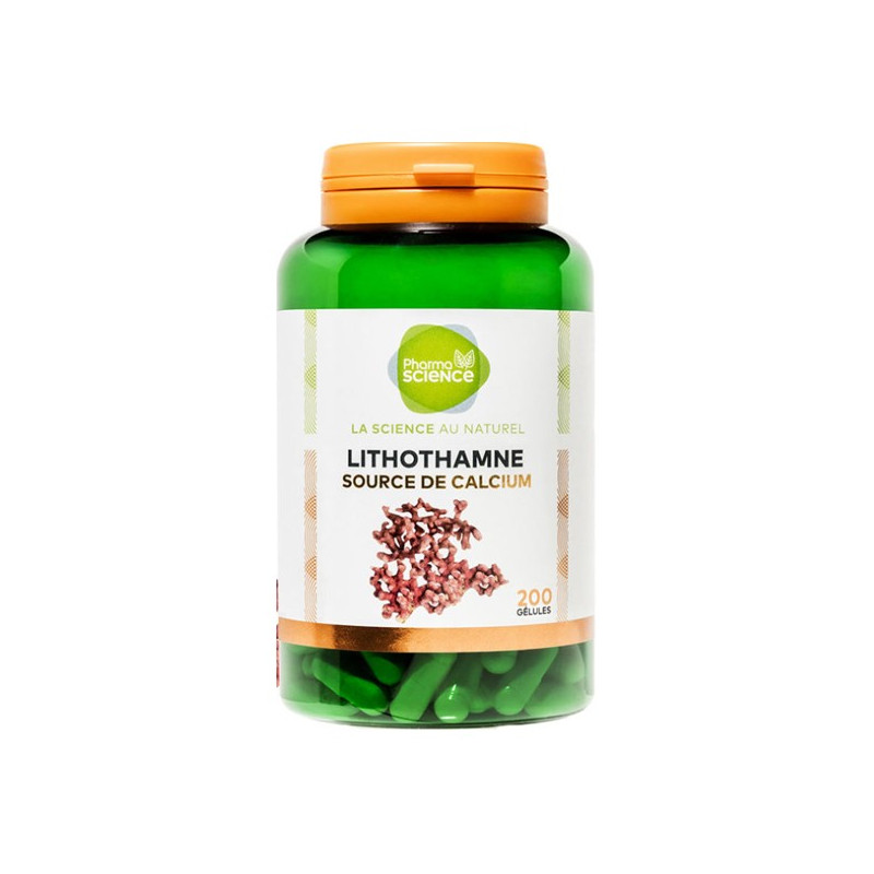 Pharmascience lithothamnion fuente de calcio 200 cápsulas Pharmascience lithothamnion fuente de calcio 200 cápsulas