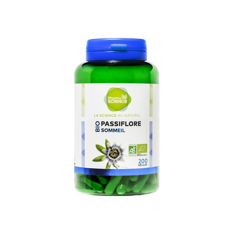 Pharmascience passiflore bio sommeil 200 cápsulas