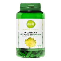 Pharmascience piloselle drenaje - eliminación 200 cápsulas