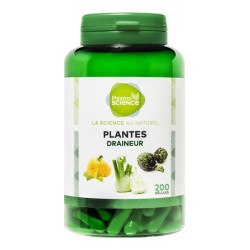 Pharmascience plantas drenantes 200 cápsulas