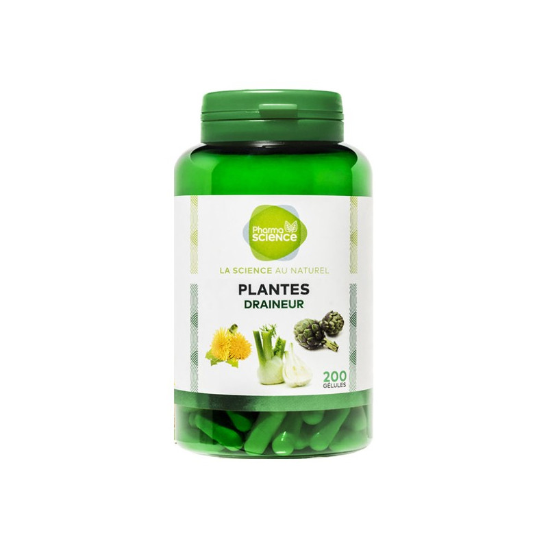 Pharmascience plantas drenantes 200 cápsulas Pharmascience plantas drenantes 200 cápsulas