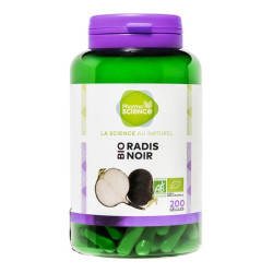 Rábano negro bio Pharmascience 200 cápsulas