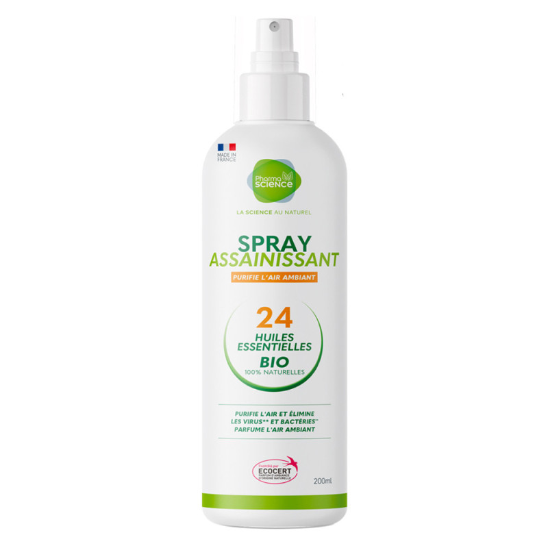 Pharmascience Spray Purificante 24 Aceites Esenciales Bio 200ml