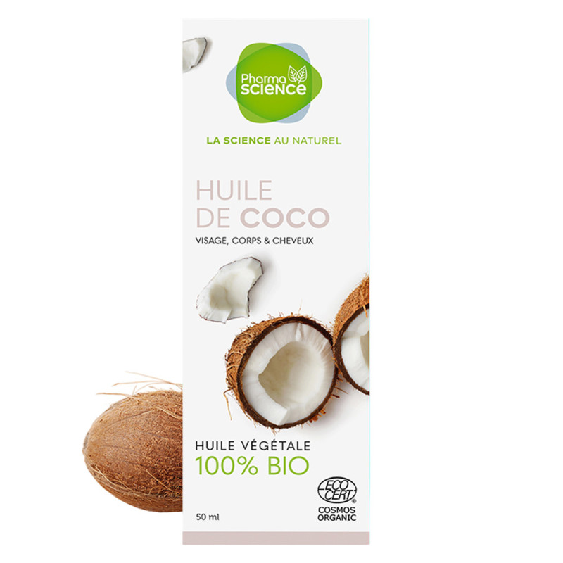 Pharmascience Aceite de Coco Aceite Vegetal Ecológico 50ml