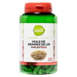 Pharmascience Aceite de linaza 200 cápsulas