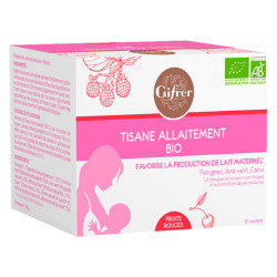 Gifrer Té de lactancia frutos rojos 20 bolsitas
