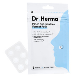 Dr Herma Parche antimanchas tamaño pequeño 6 piezas