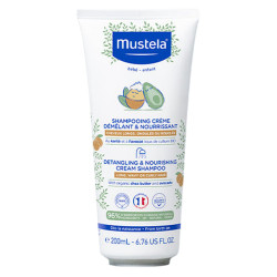 Mustela Champú Crema Desenredante y Nutritiva 200ml