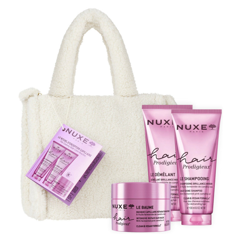 Set de regalo de Navidad de Nuxe Le Rituel d'exception capillaire