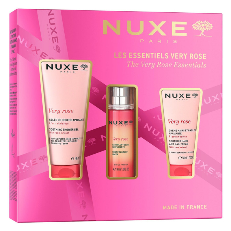 Nuxe Set de Regalo de Navidad Les essentiels Very Rose