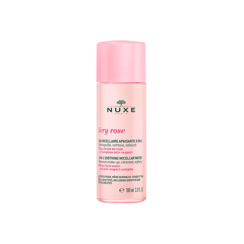 Nuxe Very Rose Agua Micelar Calmante 3 en 1 - 100ml