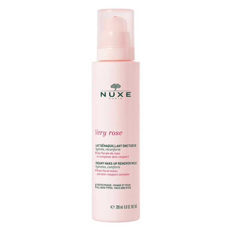 Nuxe Very Rose Lait démaquillant onctueux 200ml
