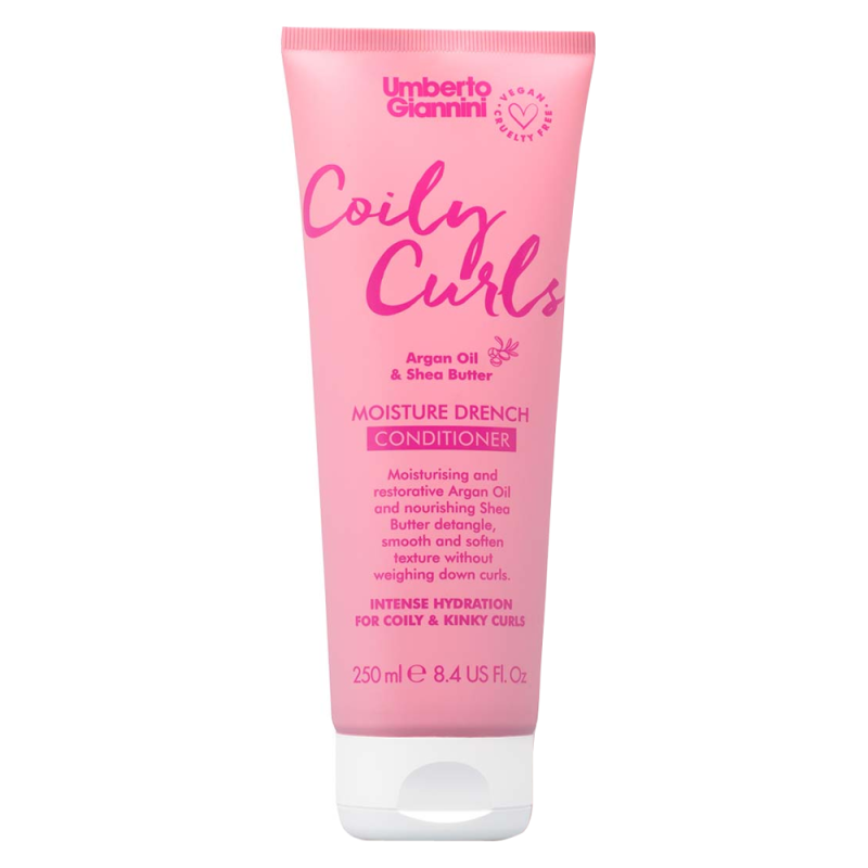 Umberto Giannini Coily Curls Acondicionador hidratante para cabello rizado 250ml