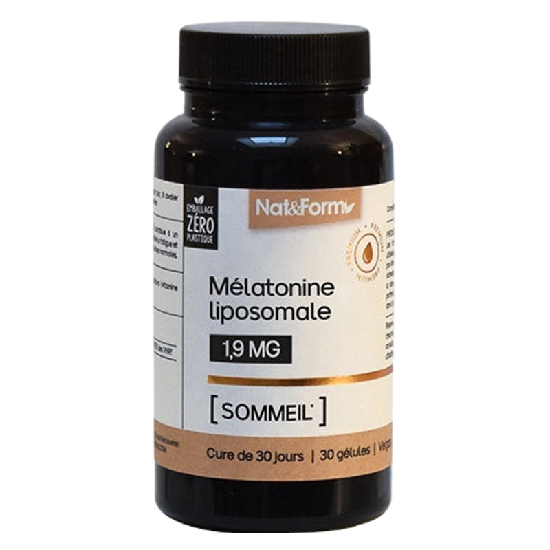 Nat&Form Melatonina Liposomal 30 cápsulas