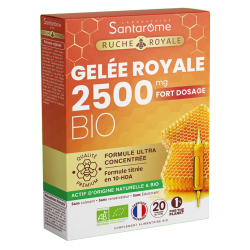 Santarome Jalea Real 2500mg bio 20 ampollas