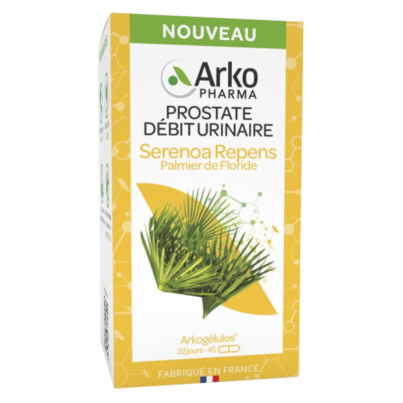 Arkopharma Arkogélules Prostate débit urinaire 45 gélules