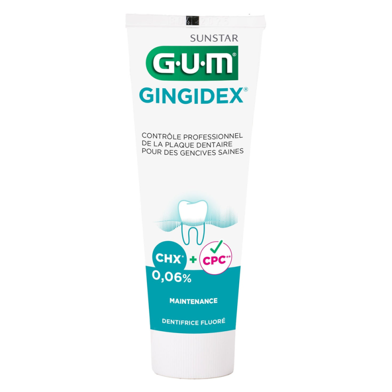 GUM Gingidex Pasta dentífrica 0,06% 75ml